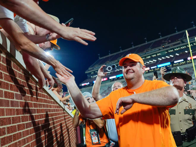 Everything Josh Heupel said after Tennessee football beat Oklahoma