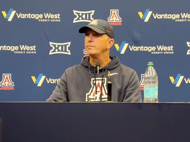 WATCH: Arizona HC Brent Brennan press conference (TCU week)