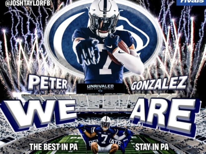 In-State 2024 Wide Receiver Peter Gonzalez commits to Penn State