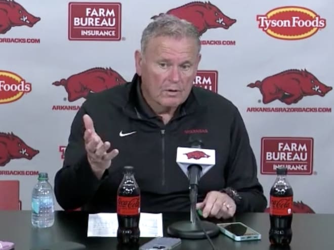 VIDEO: Postgame press conferences - Texas 20, Arkansas 10