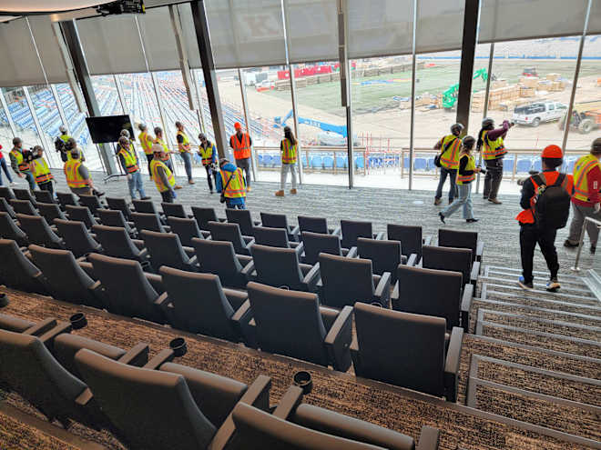 Video: Tour of the new stadium renovations