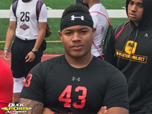 Keyon Ware-Hudson picks Ducks: "We fell in love the first visit"