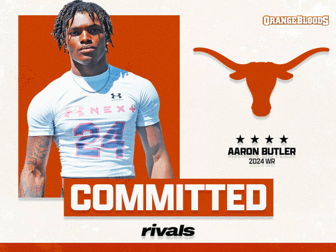 Late addition - Horns land WR Aaron Butler