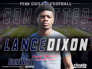 LB Lance Dixon commits to PSU