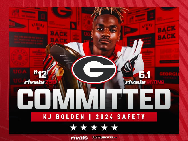 No. 1 safety recruit KJ Bolden flips from FSU, staying home at Georgia