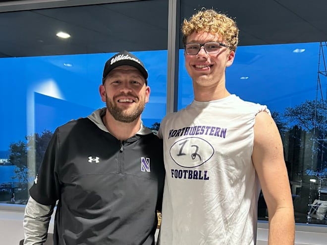 Northwestern offer 'an incredible feeling' for 2027 OT Jack Carlson