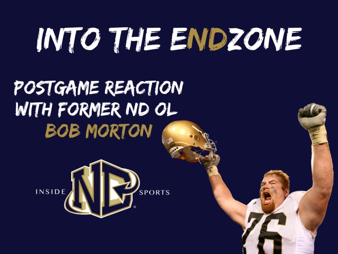 Join us live after the ND-USC game for Into the eNDzone with Bob Morton