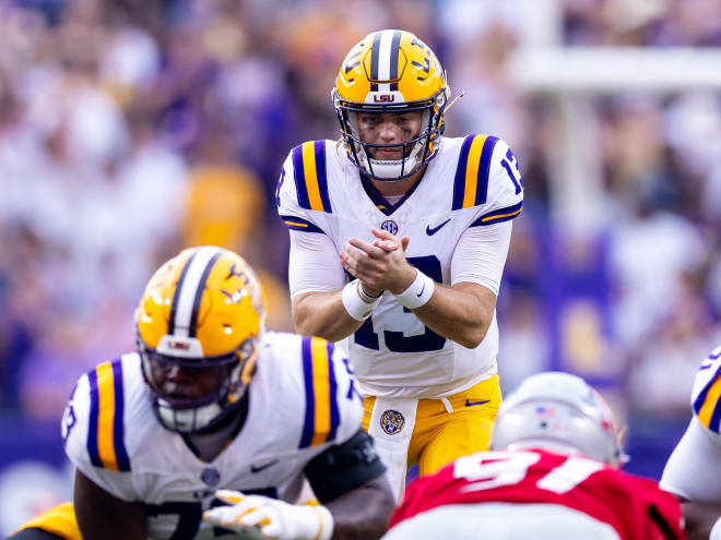 LSU's QB room dubbed best in the country by PFF