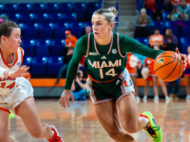 Women's Basketball: Canes lose seventh straight, fall to Clemson 64-61