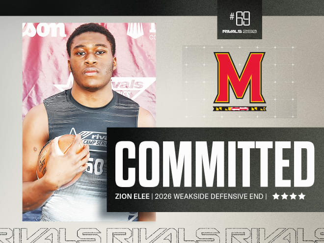 Maryland lands surprise commitment from 2026 Rivals100 DE Zion Elee