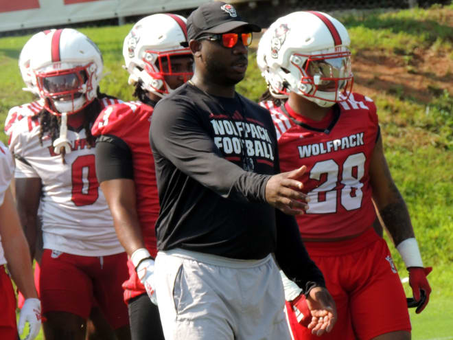 NC State's Freddie Aughtry-Lindsay embraces interim DC role