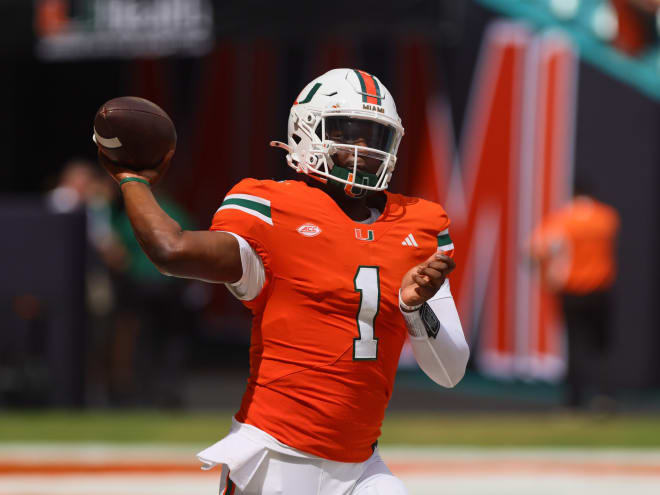 Miami ranks in the top four among unbeaten