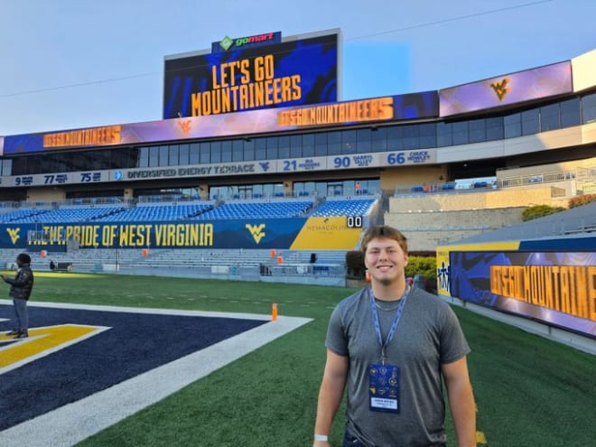 2026 OL Aidan Woods plans return trip to West Virginia after offer