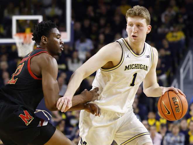 Danny Wolf talks shooting struggles, Big Ten title implications after loss