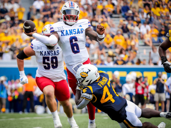 Quick Reaction: Jayhawks can't hold on in Morgantown