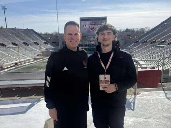 2026 four-star quarterback Brodie McWhorter 'impressed' by Indiana visit