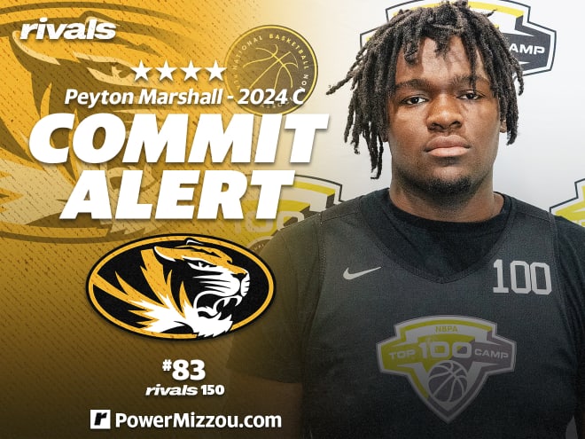 Four-star center Peyton Marshall commits to Missouri