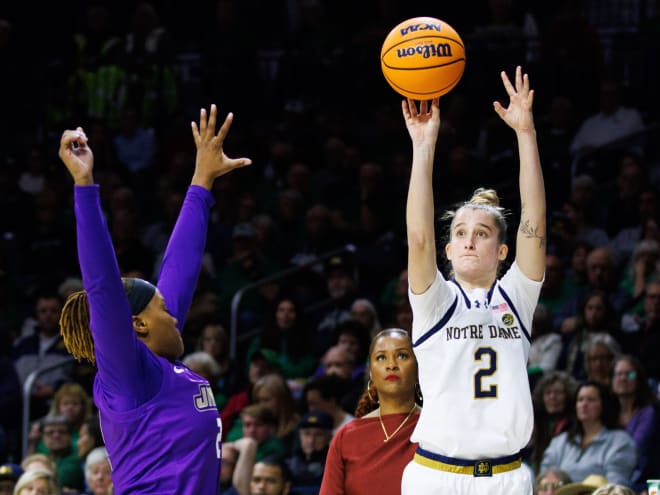 WBB: Hip injury sidelines Notre Dame G Emma Risch for rest of the season