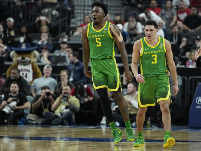 WATCH: Dana Altman, Jackson Shelstad & Jermaine Couisnard talk Arizona win