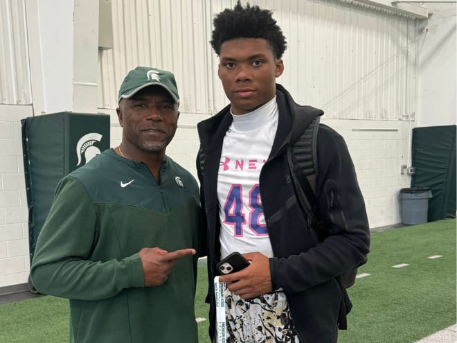 2026 WR Kenyon Alston recaps recent debut visit to Michigan State