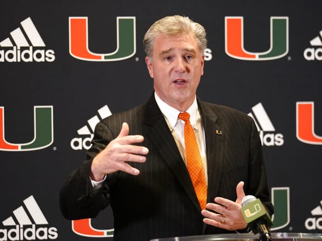 Video: Miami AD Dan Radakovich answers questions at basketball media day