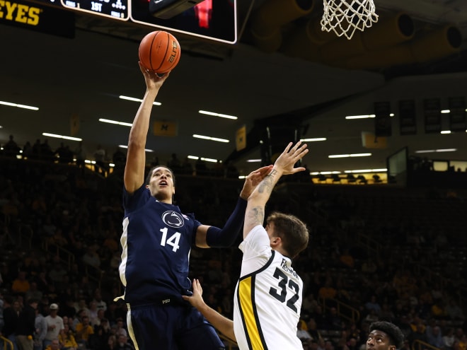 Penn State falls to 3-6 in Big Ten play with 75-76 loss to Iowa