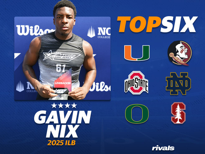 Rivals250 LB Gavin Nix talks top schools, decision timeline