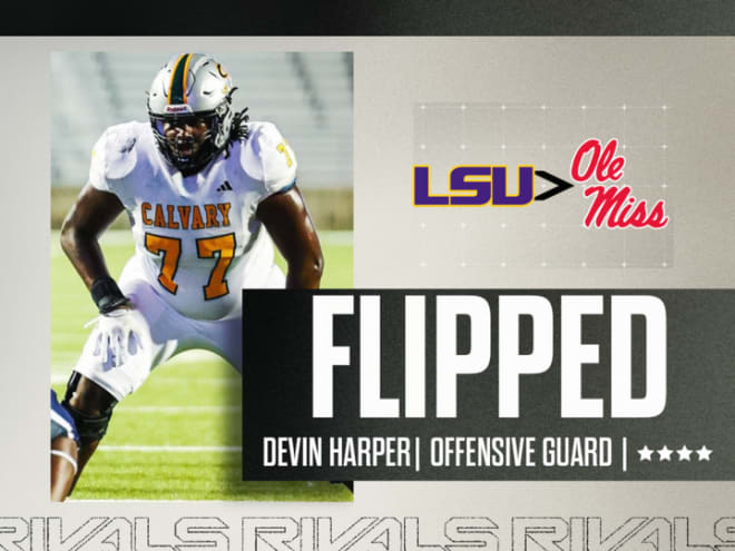 Four-star OL Devin Harper flips from LSU to Ole Miss