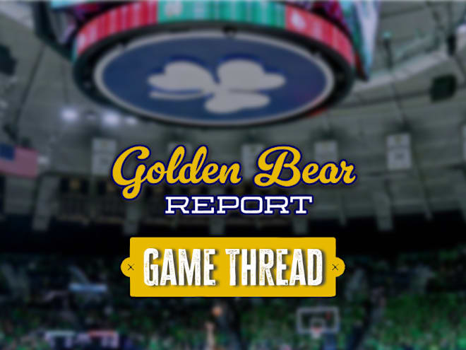 MBB game thread: Cal at Notre Dame