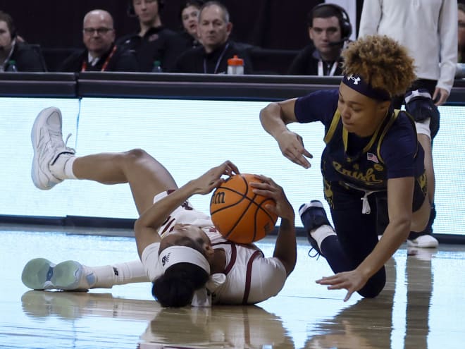 No. 3 Notre Dame WBB starts slow, finishes strong in ACC road romp at BC