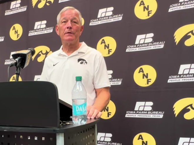 WATCH: Kirk Ferentz Talks 200 Wins at Iowa, Win Over Washington