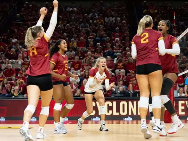 ISU volleyball claims another Cy-Hawk win over Iowa