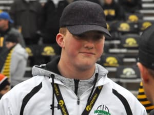 Sophomore OL Quinn Carroll "blown away" by Wisconsin visit