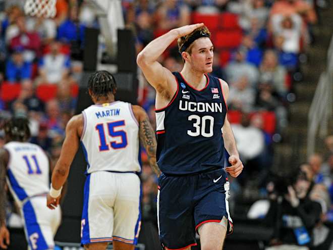 UConn’s Liam McNeeley selected 29th overall in 2025 NBA Draft