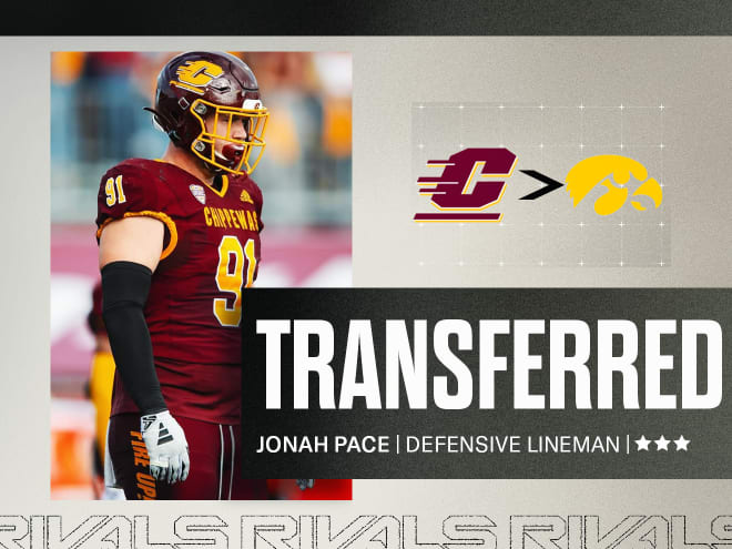 COMMIT: Central Michigan DL Jonah Pace Chooses Iowa