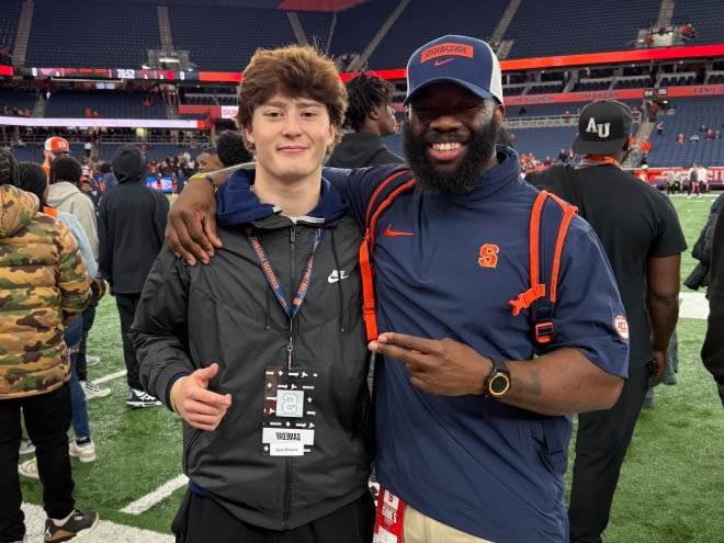 2028 ATH Owen DeSalvo talks Syracuse visit: 'The atmosphere was great'