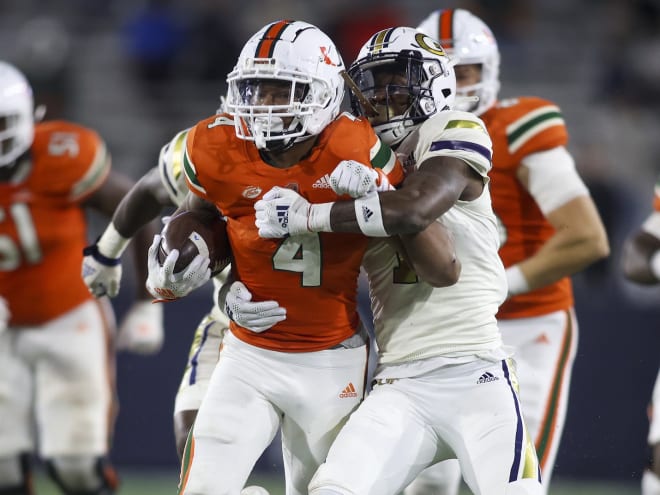 Miami vs. Georgia Tech Preview: By the numbers - statistical comparison