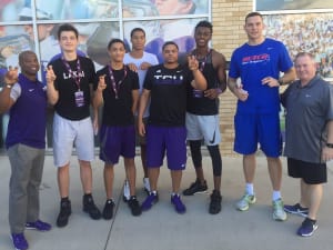 TCU Hosts Big Time Basketball Recruits on Campus