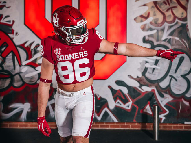 Transfer TE Carson Kent dishes on official visit to Oklahoma