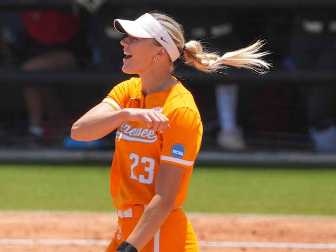 Tennessee softball comes up one out short of beating Oklahoma in the WCWS