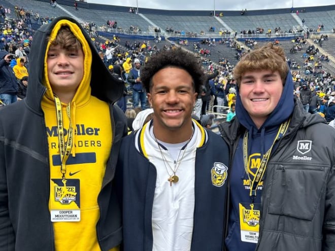 2026 TE prospect Sam Hamilton discusses 'remarkable' U-M spring game visit