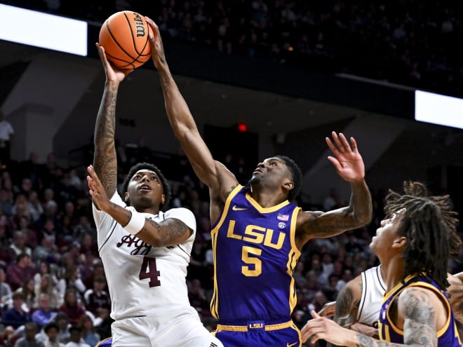 LSU MBB falls to No. 11 Texas A&M, 68-57