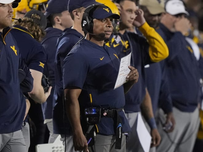 West Virginia RBs coach Chad Scott will replace Tashard Choice