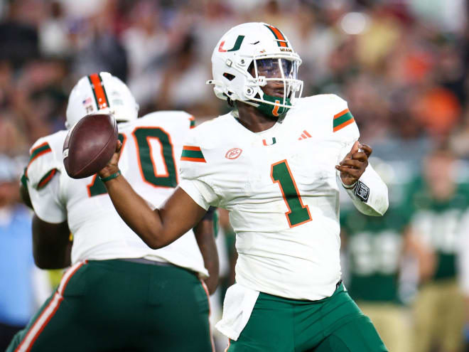 Miami Football: Ward named ACC QB of the week and to Davey O'Brien Great 8