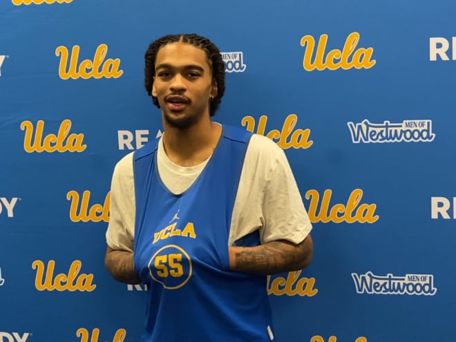 WATCH: UCLA guards Skyy Clark, Lazar Stefanovic look ahead to Big Ten slate