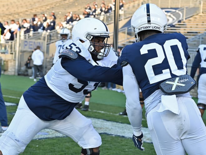 Two Penn State Nittany Lions crack PFF's list of top-10 B1G Draft prospects