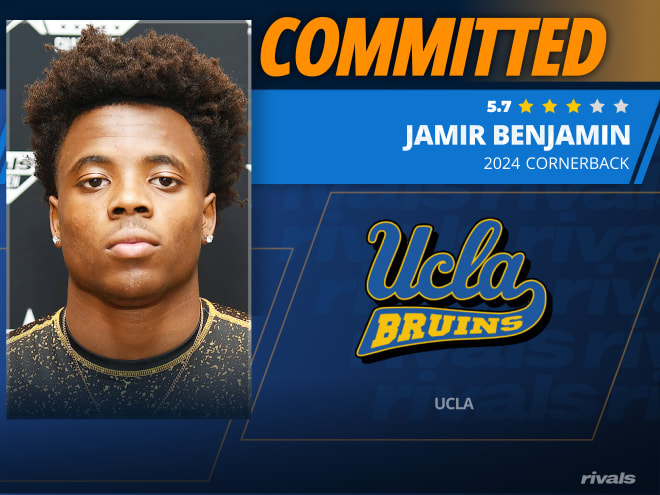 Dynamic 2024 DB Jamir Benjamin commits to UCLA