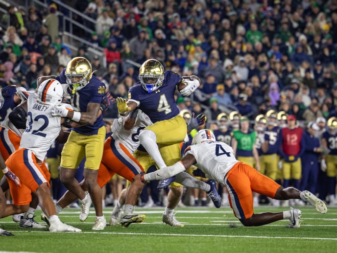 Film Analysis: What went right, wrong for Notre Dame’s running game vs. UVA