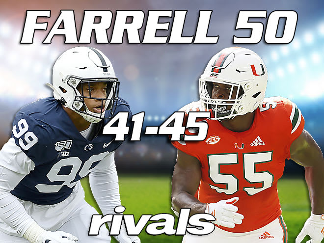 Farrell 50: The nation's top players - Nos. 41-45