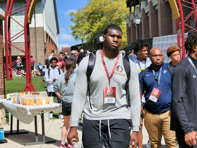 OL targets Lucas Simmons, Trovon Baugh even more interested after FSU visit